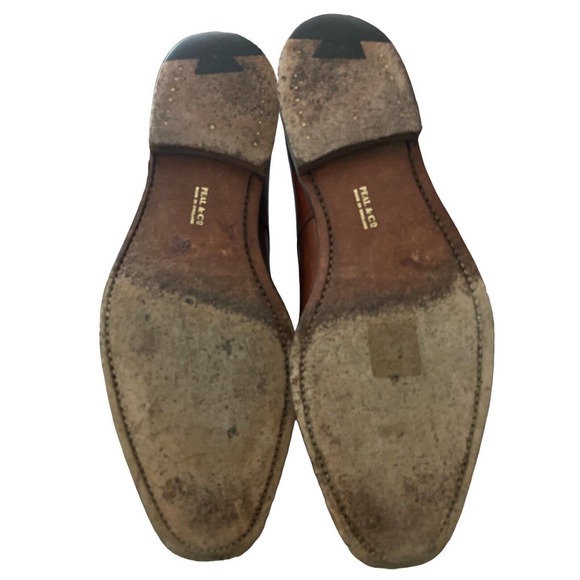 Peal&Co. For Brooks Brothers Captor Derby’s‎ Size 10 D Brown - Picture 7 of 9